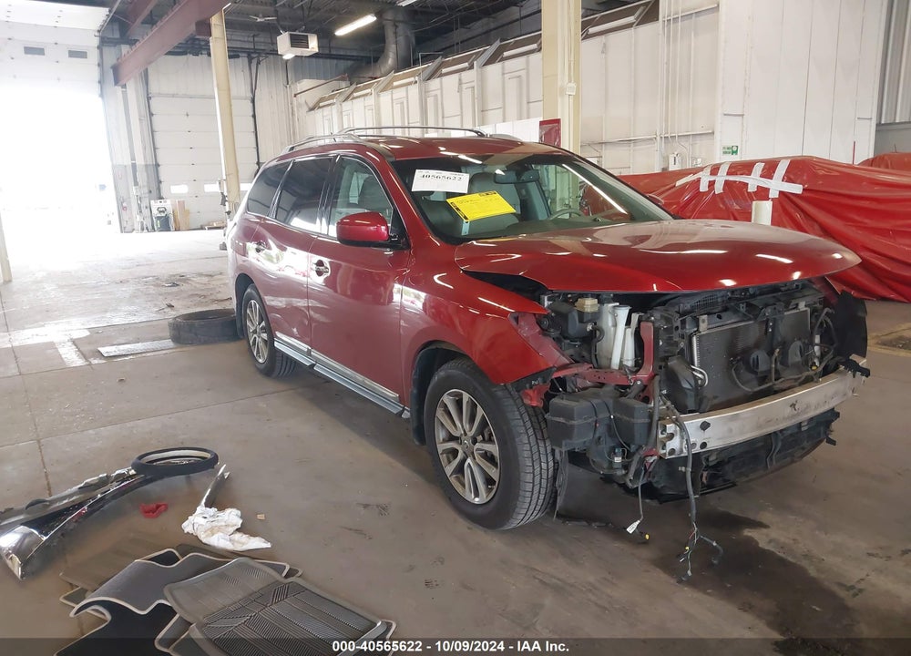 2014 NISSAN PATHFINDER SL VIN: 5N1AR2MM2EC683498
