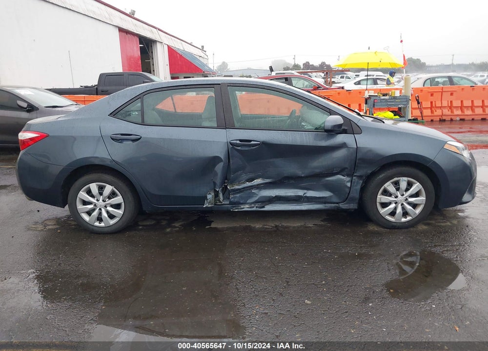2016 TOYOTA COROLLA LE VIN: 2T1BURHE1GC491258