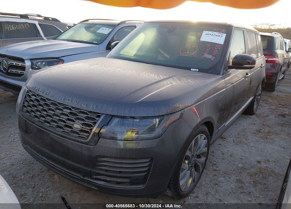 2019 LAND ROVER RANGE ROVER 5.0L V8 SUPERCHARGED VIN: SALGS5RE6KA541600