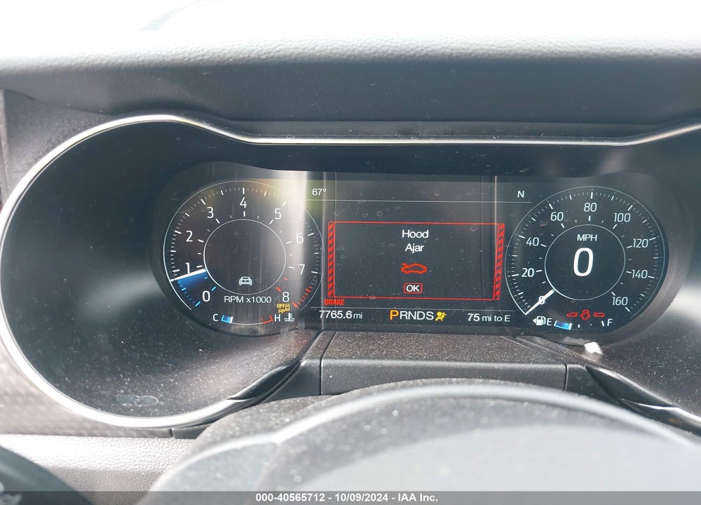 2019 FORD MUSTANG GT PREMIUM VIN: 1FA6P8CF9K5186220