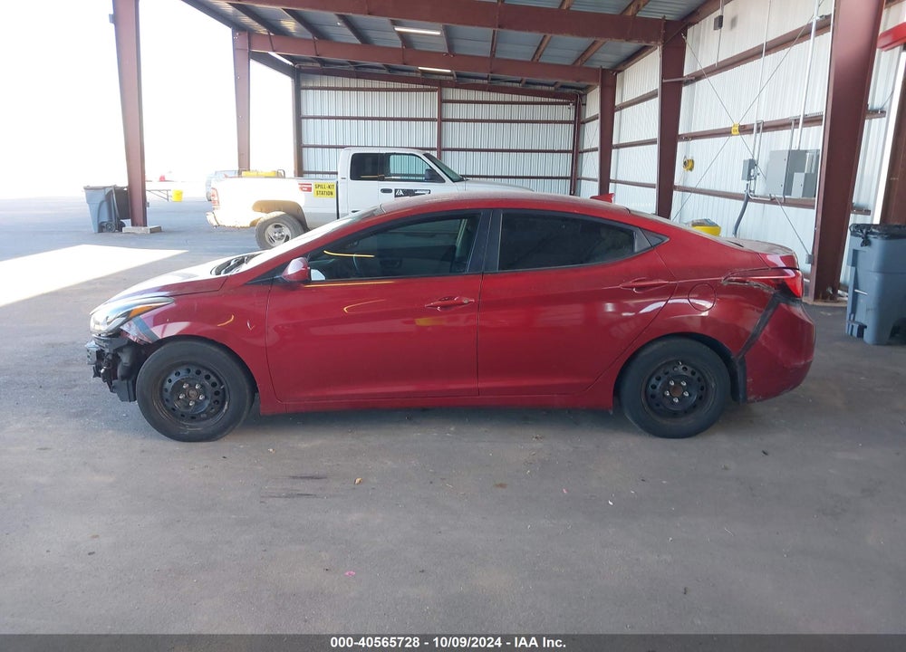 2016 HYUNDAI ELANTRA SE VIN: 5NPDH4AE0GH769431
