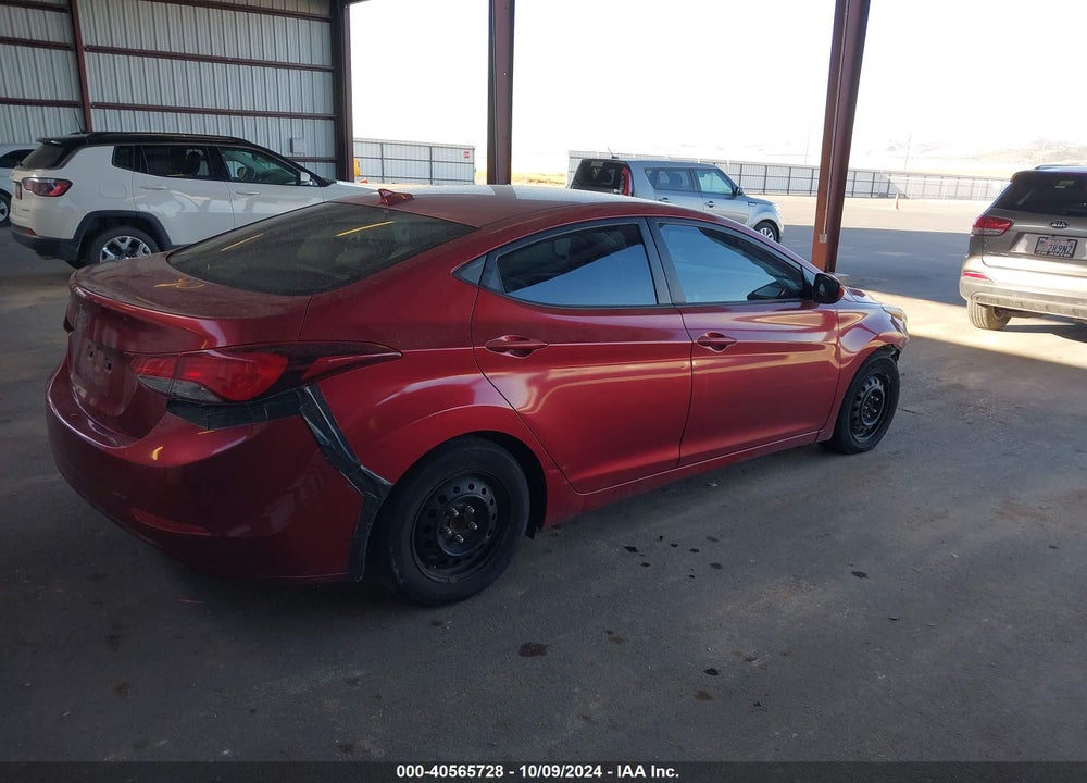 2016 HYUNDAI ELANTRA SE VIN: 5NPDH4AE0GH769431