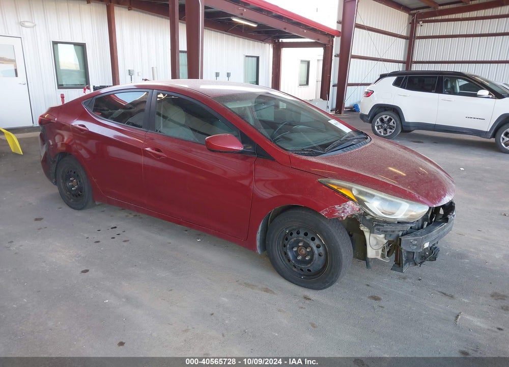 2016 HYUNDAI ELANTRA SE VIN: 5NPDH4AE0GH769431