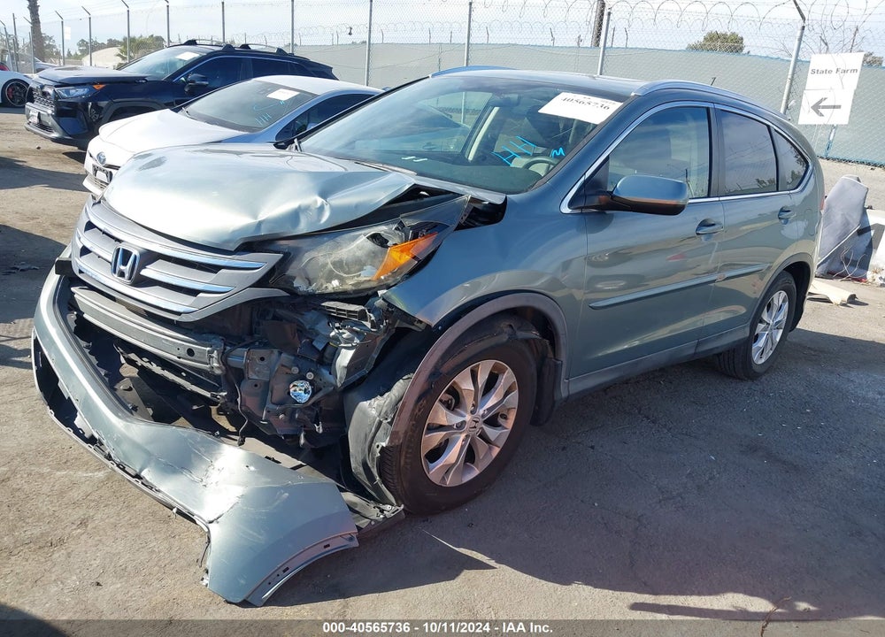 2012 HONDA CR-V EX-L VIN: JHLRM4H79CC018930