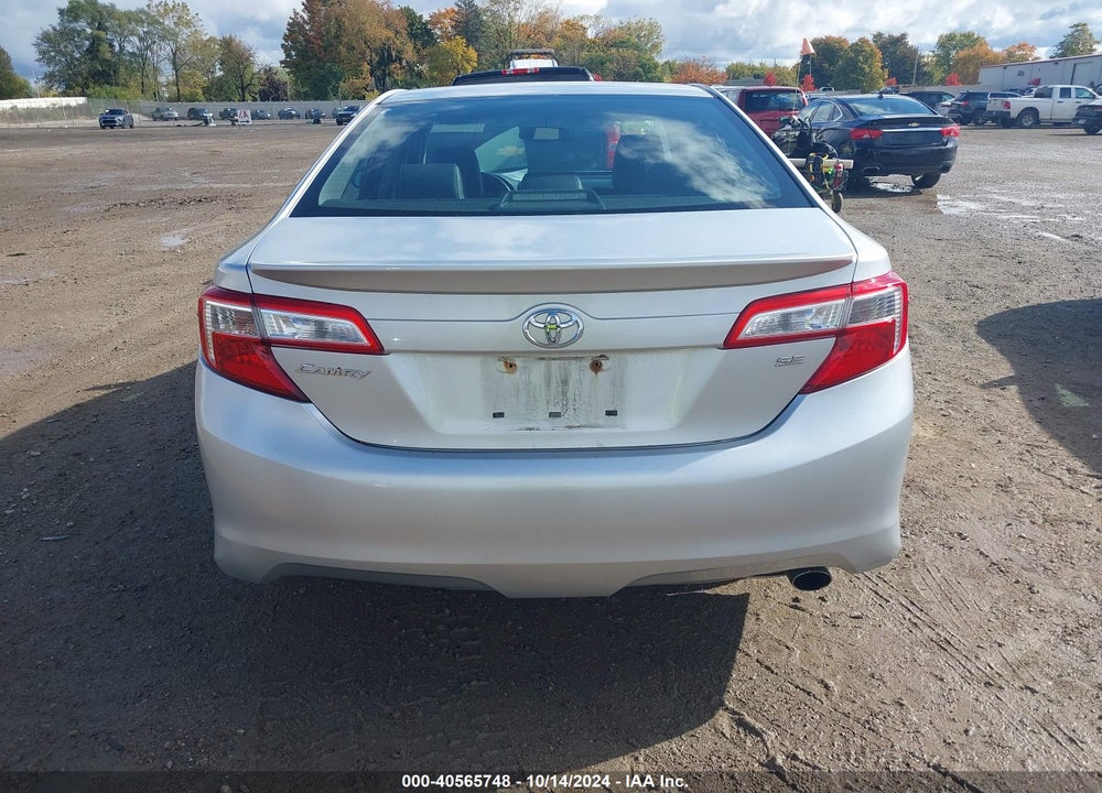 2013 TOYOTA CAMRY SE VIN: 4T1BF1FK8DU212127