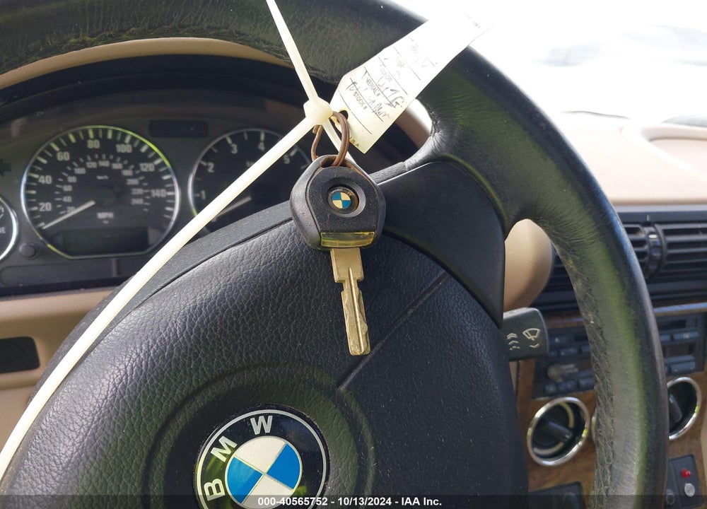 2000 BMW Z3 2.8 VIN: 4USCH3348YLF42640