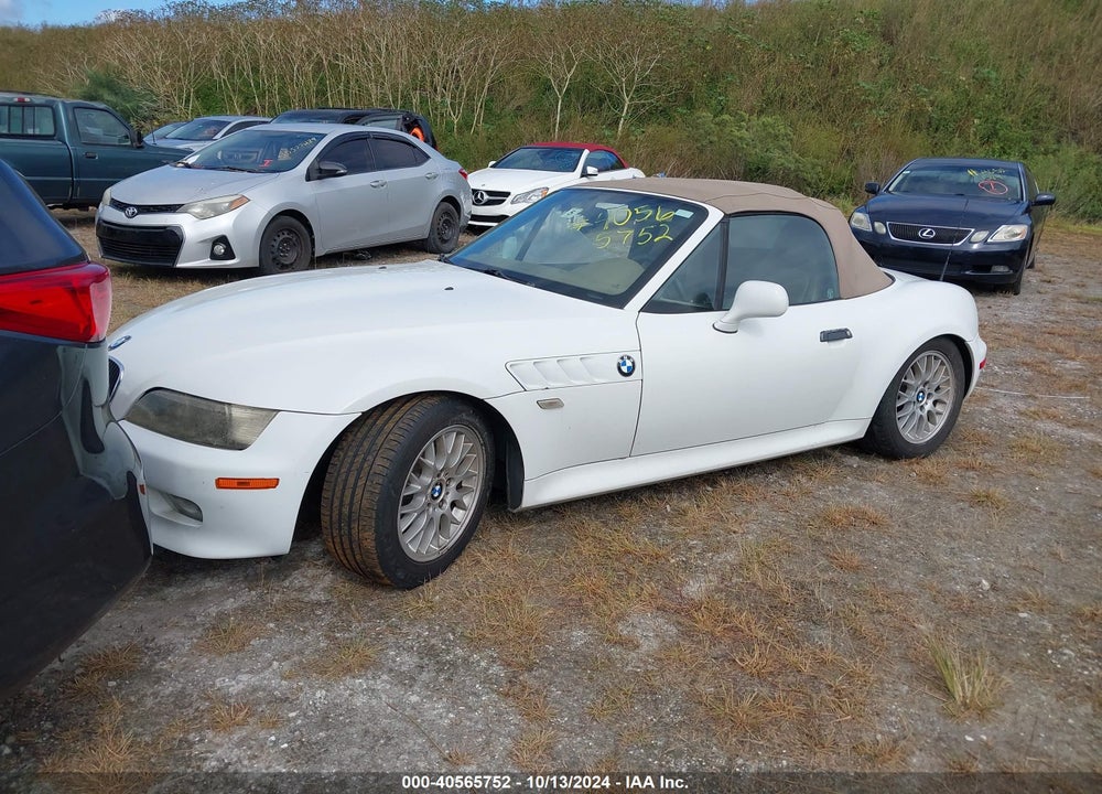 2000 BMW Z3 2.8 VIN: 4USCH3348YLF42640