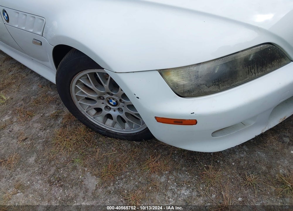 2000 BMW Z3 2.8 VIN: 4USCH3348YLF42640