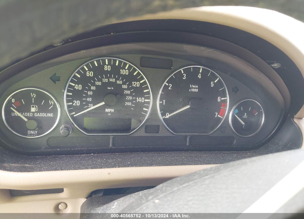 2000 BMW Z3 2.8 VIN: 4USCH3348YLF42640
