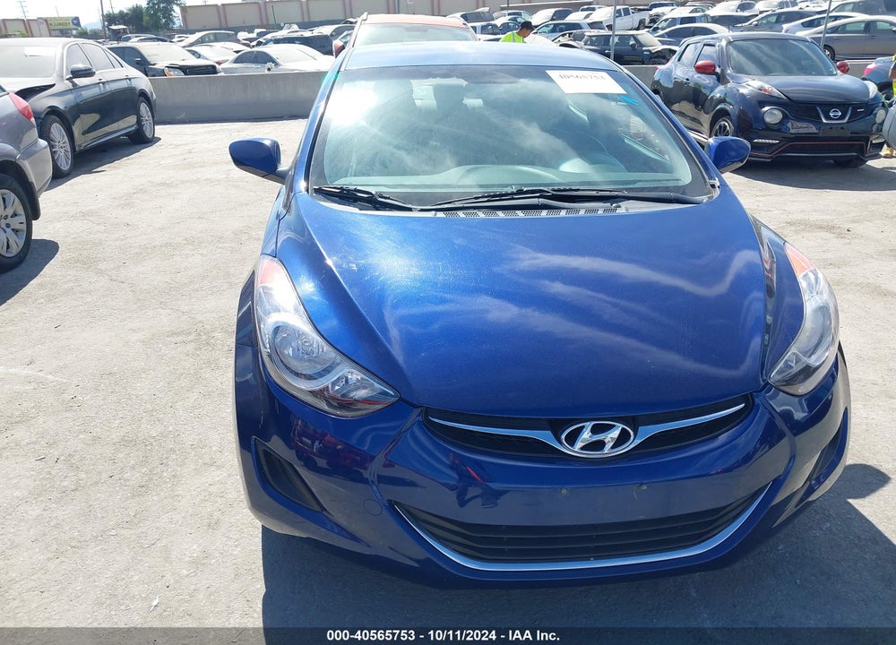2013 HYUNDAI ELANTRA GLS VIN: KMHDH4AE2DU733284