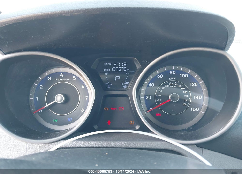 2013 HYUNDAI ELANTRA GLS VIN: KMHDH4AE2DU733284