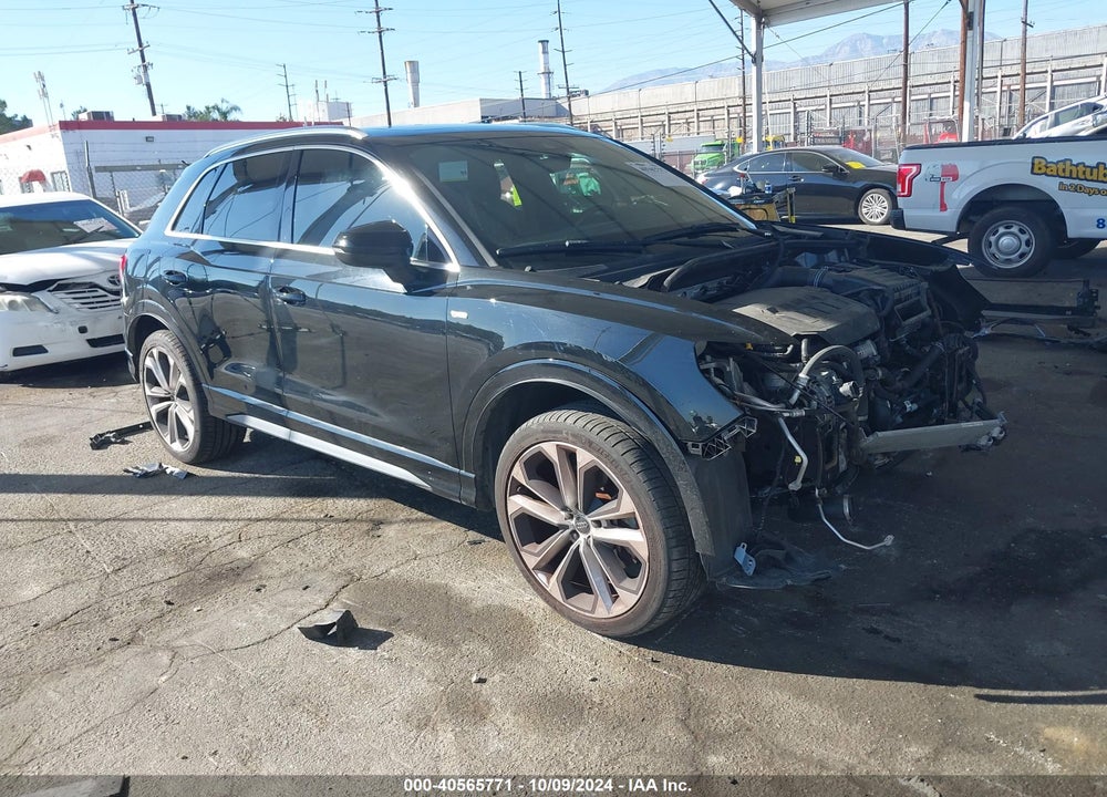 2020 AUDI Q3 PRESTIGE 45 TFSI S LINE QUATTRO TIPTRONIC VIN: WA1FECF39L1088621