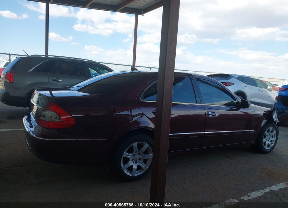 2008 MERCEDES-BENZ E 350 VIN: WDBUF56X78B238976