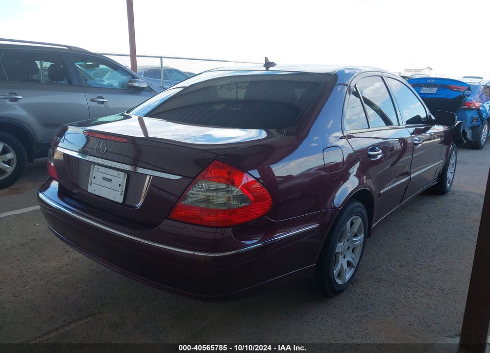 2008 MERCEDES-BENZ E 350 VIN: WDBUF56X78B238976