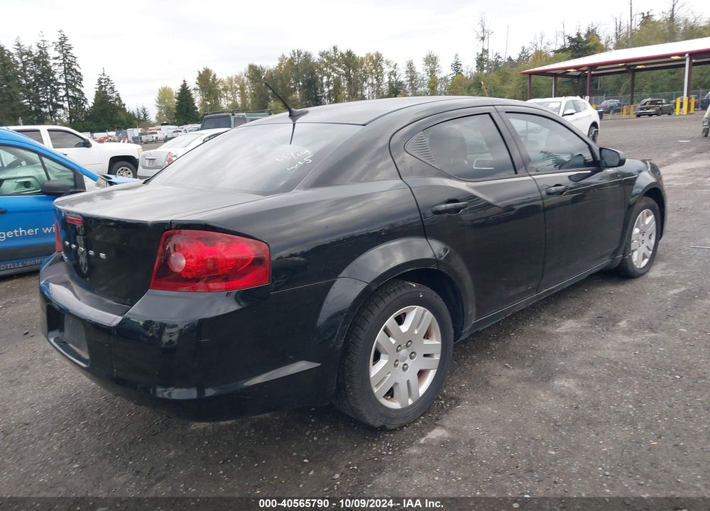2013 DODGE AVENGER SE VIN: 1C3CDZAB6DN677721