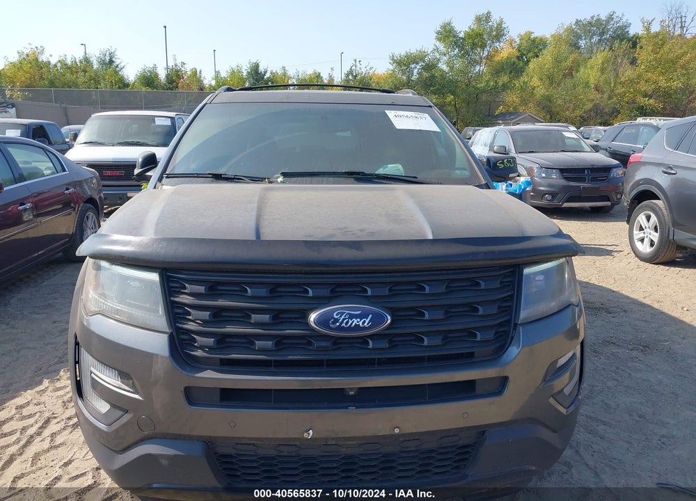 2017 FORD EXPLORER SPORT VIN: 1FM5K8GT2HGA38519