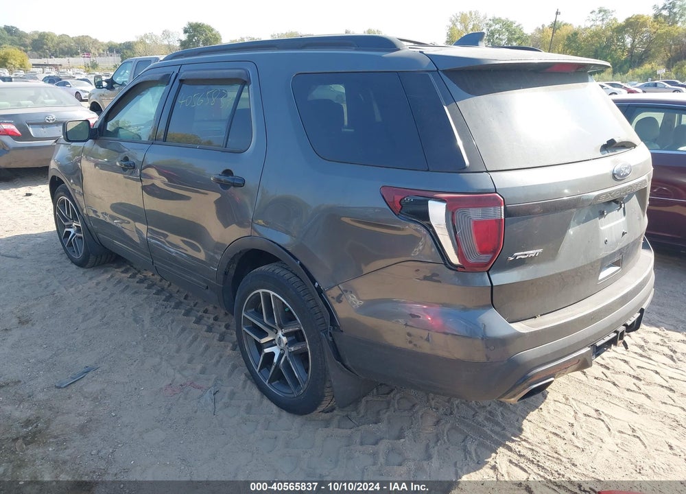 2017 FORD EXPLORER SPORT VIN: 1FM5K8GT2HGA38519