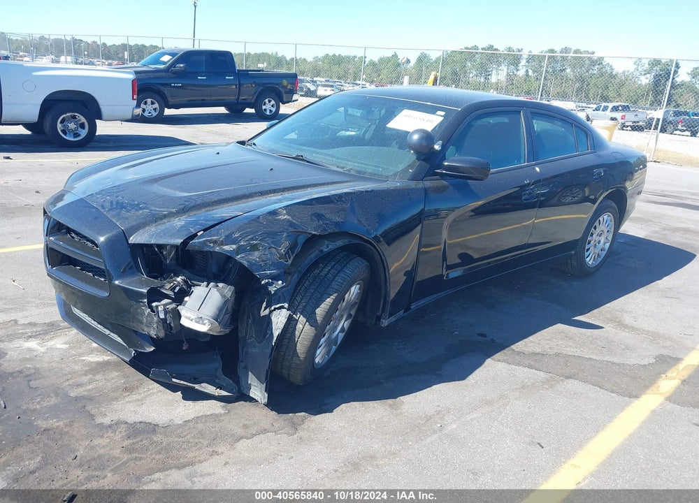 2014 DODGE CHARGER POLICE VIN: 2C3CDXKTXEH357971