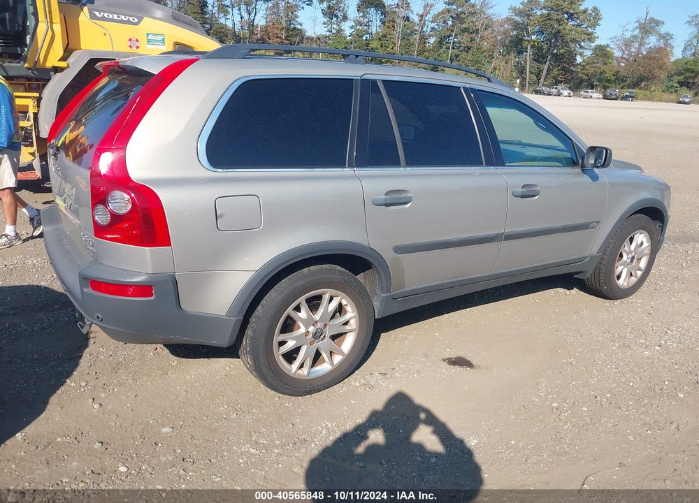 2004 VOLVO XC90 T6 VIN: YV1CZ91H641062833