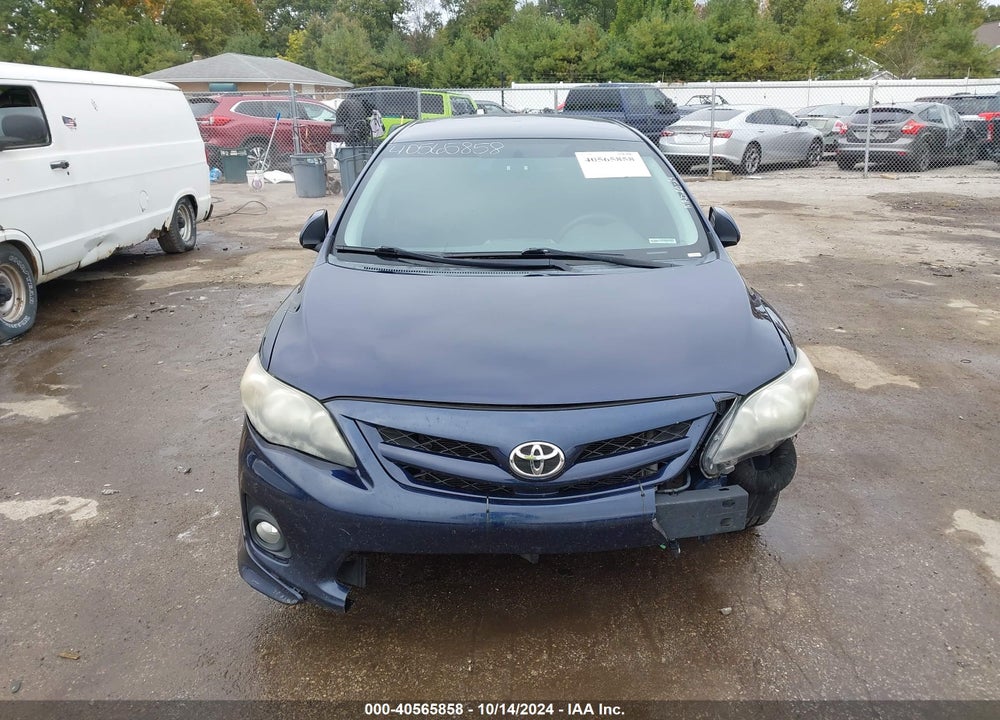 2011 TOYOTA COROLLA S VIN: 2T1BU4EE5BC636561