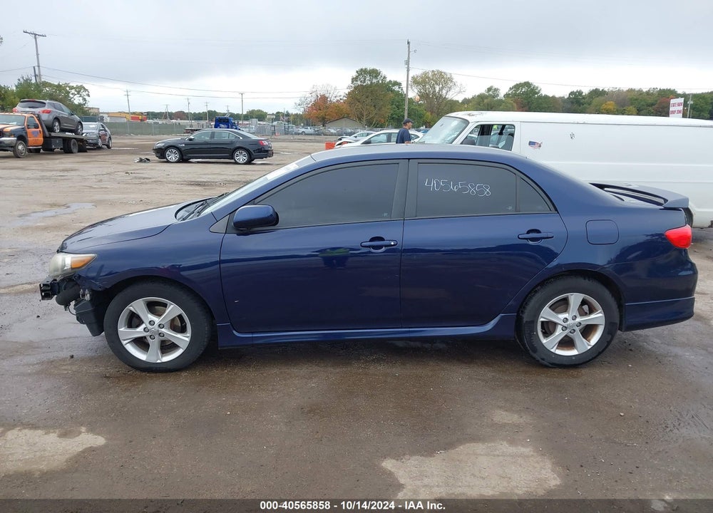 2011 TOYOTA COROLLA S VIN: 2T1BU4EE5BC636561