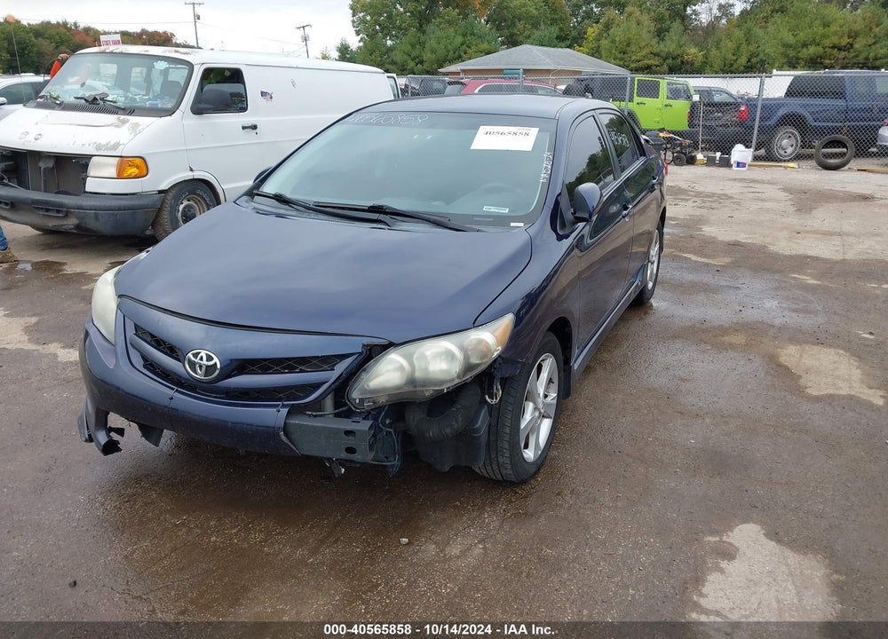 2011 TOYOTA COROLLA S VIN: 2T1BU4EE5BC636561