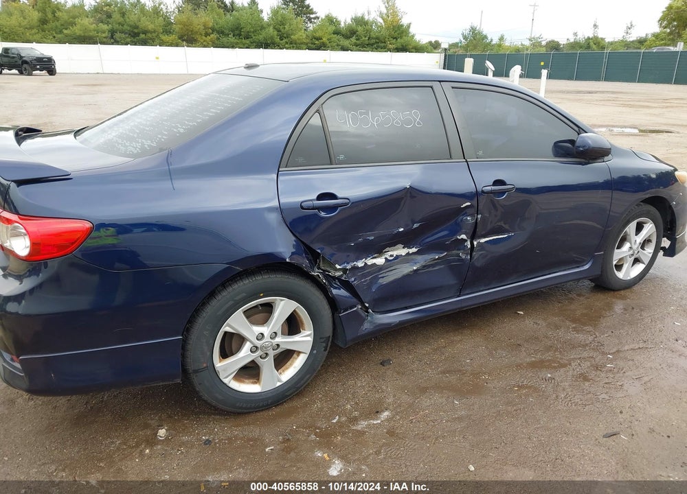2011 TOYOTA COROLLA S VIN: 2T1BU4EE5BC636561
