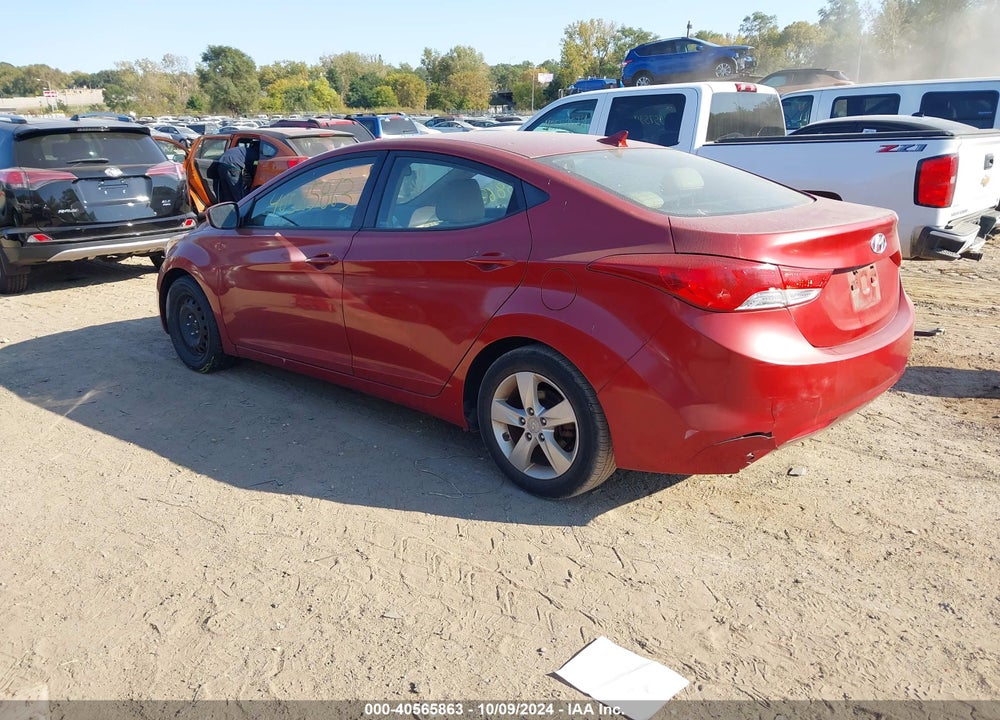 2011 HYUNDAI ELANTRA GLS (ULSAN PLANT) VIN: KMHDH4AE7BU099760