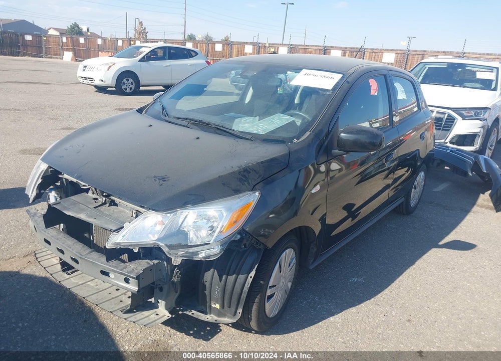 2021 MITSUBISHI MIRAGE CARBONITE EDITION/ES/LE VIN: ML32AUHJXMH012922