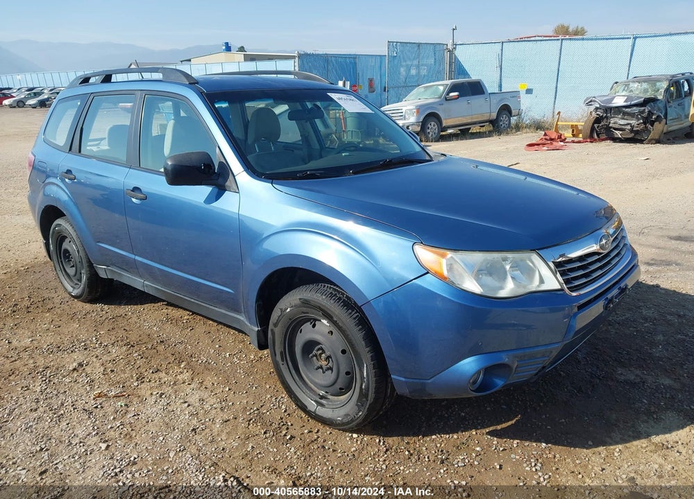 2010 SUBARU FORESTER 2.5X VIN: JF2SH6BC9AH903943