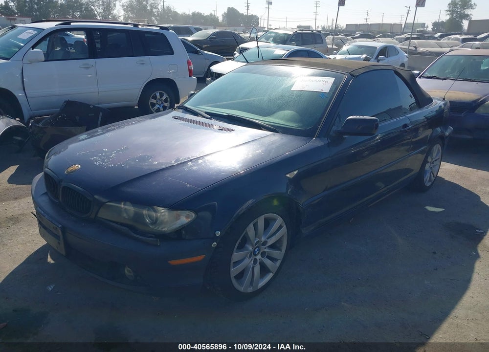 2004 BMW 330CI VIN: WBABW534X4PL40785