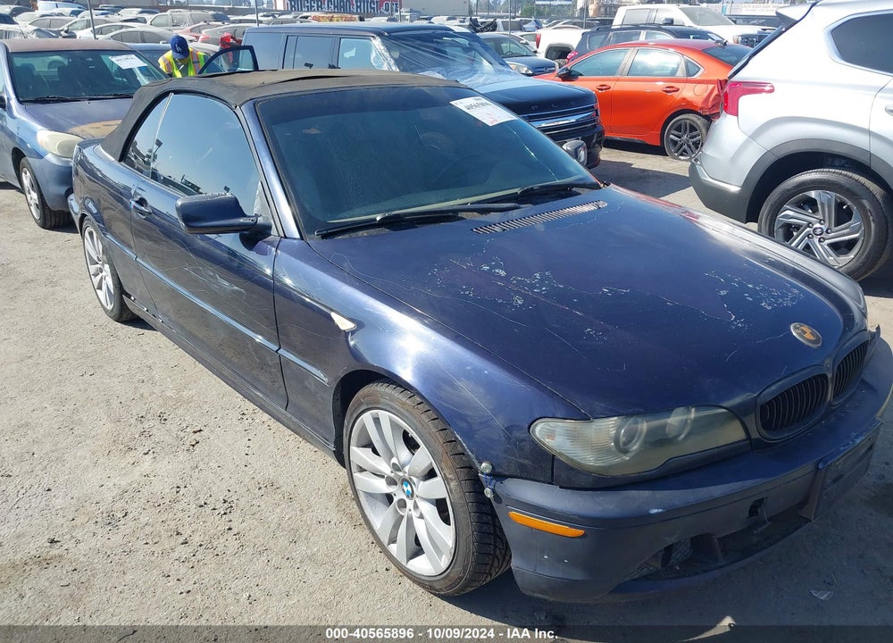 2004 BMW 330CI VIN: WBABW534X4PL40785