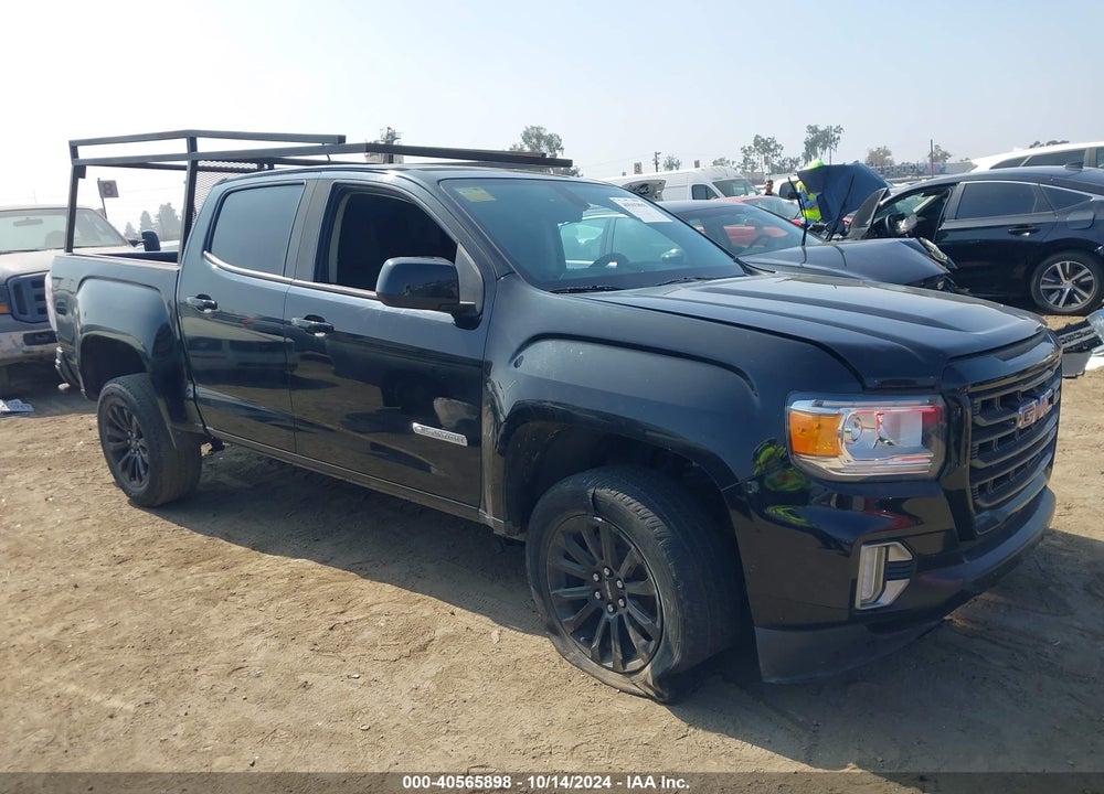 2021 GMC CANYON 2WD SHORT BOX ELEVATION VIN: 1GTG5CEN5M1206503