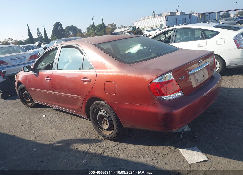 2006 TOYOTA CAMRY LE VIN: 4T1BE32K66U138343