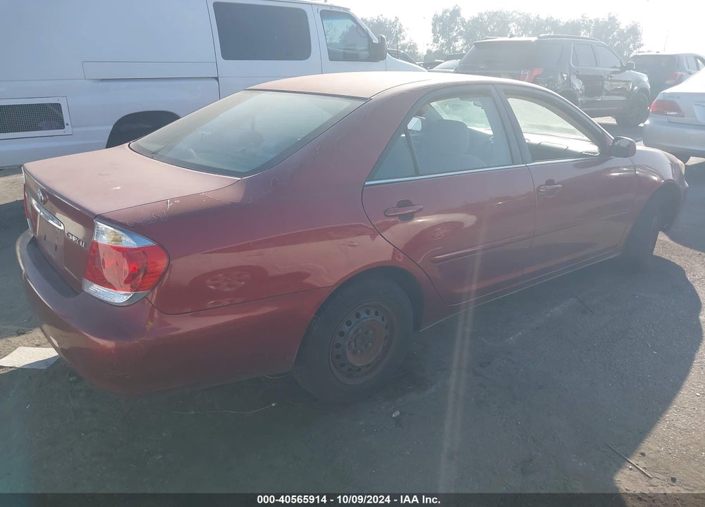 2006 TOYOTA CAMRY LE VIN: 4T1BE32K66U138343