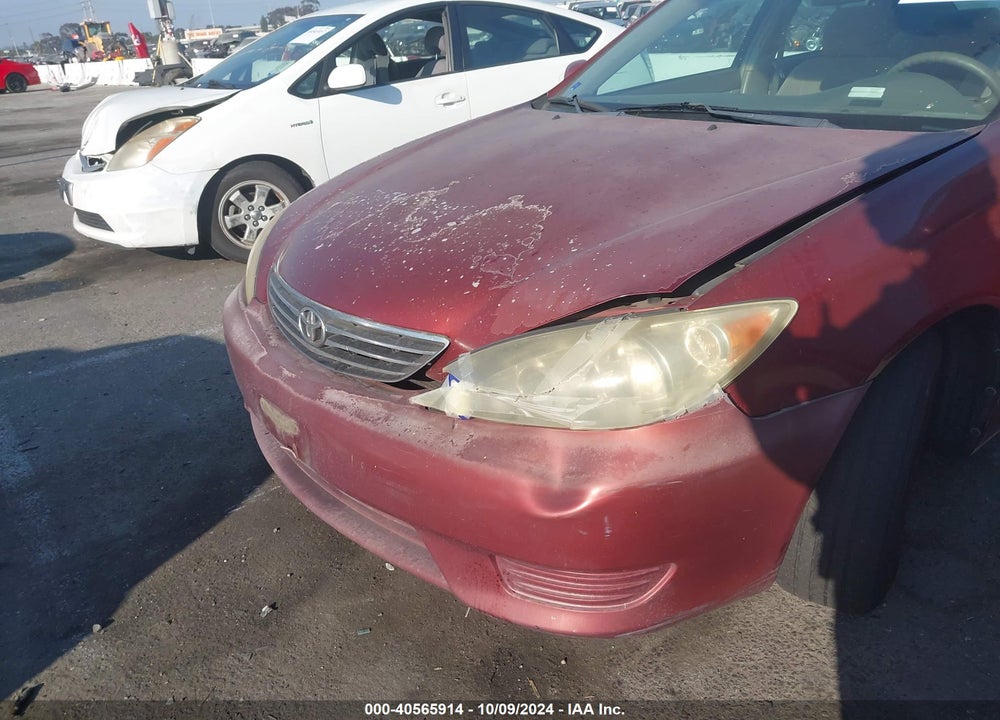 2006 TOYOTA CAMRY LE VIN: 4T1BE32K66U138343