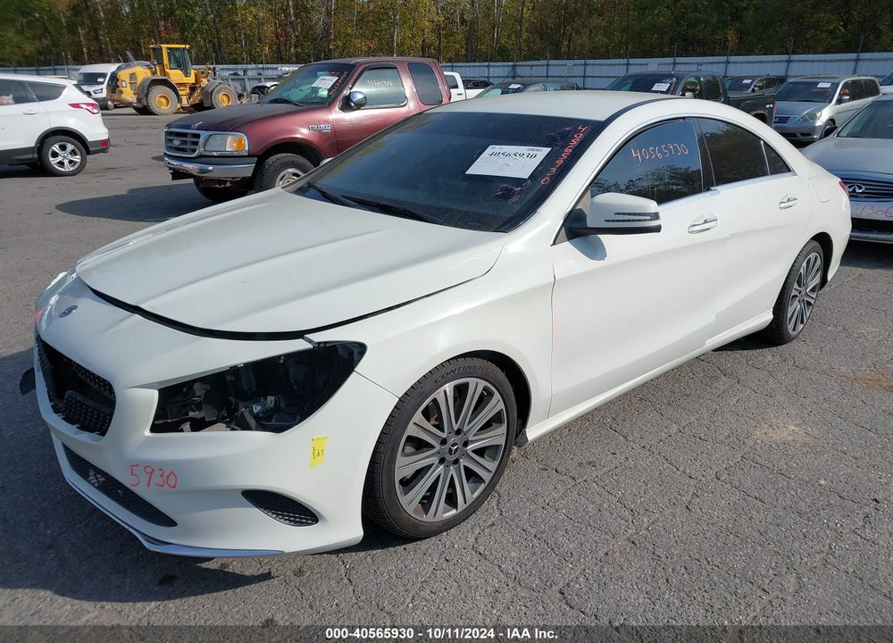 2018 MERCEDES-BENZ CLA 250 4MATIC VIN: WDDSJ4GB1JN589123