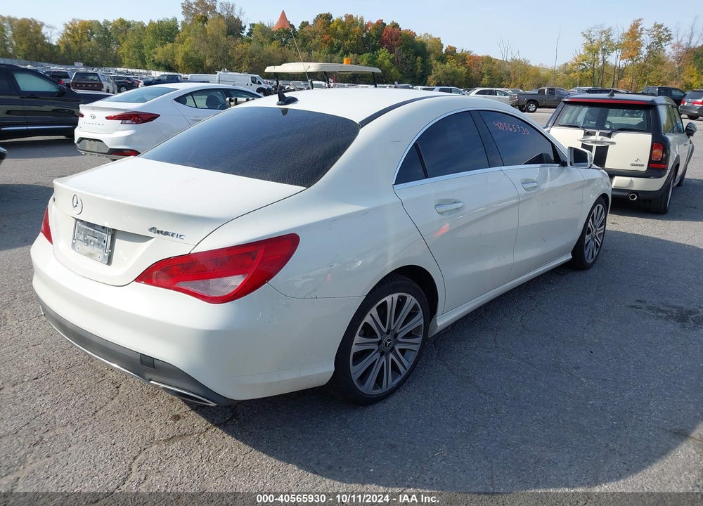 2018 MERCEDES-BENZ CLA 250 4MATIC VIN: WDDSJ4GB1JN589123
