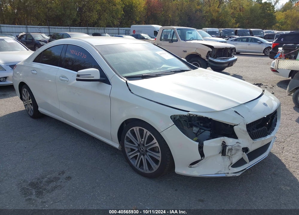 2018 MERCEDES-BENZ CLA 250 4MATIC VIN: WDDSJ4GB1JN589123