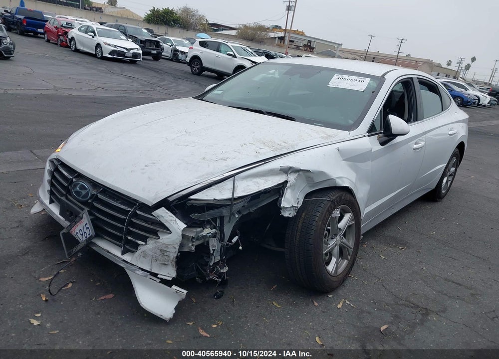 2021 HYUNDAI SONATA SE VIN: 5NPEG4JA5MH106632