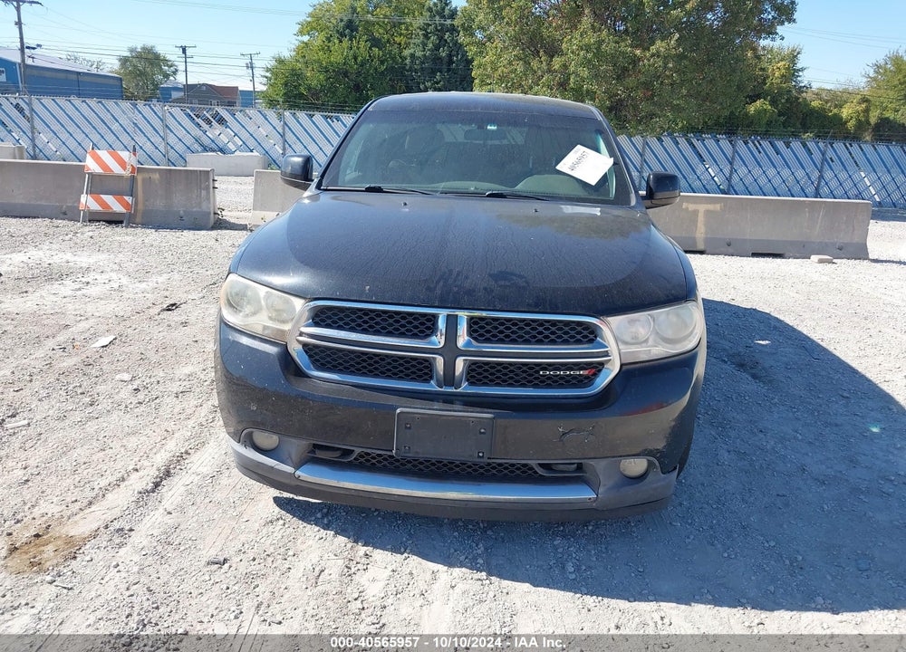 2012 DODGE DURANGO SXT VIN: 1C4RDJAG2CC286496