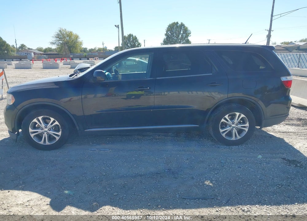 2012 DODGE DURANGO SXT VIN: 1C4RDJAG2CC286496