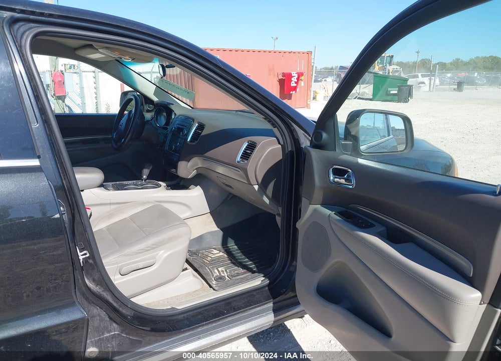 2012 DODGE DURANGO SXT VIN: 1C4RDJAG2CC286496