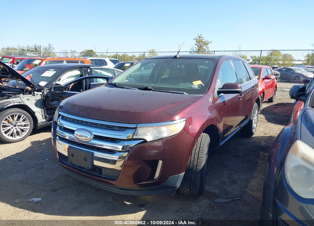 2011 FORD EDGE LIMITED VIN: 2FMDK3KCXBBB05789