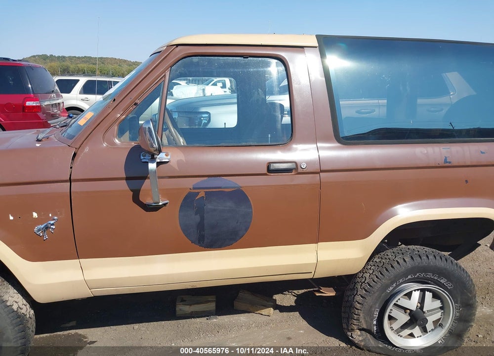 1987 FORD BRONCO II VIN: 1FMCU12TXHUB26705