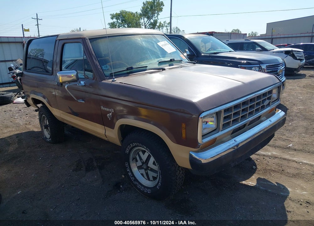 1987 FORD BRONCO II VIN: 1FMCU12TXHUB26705