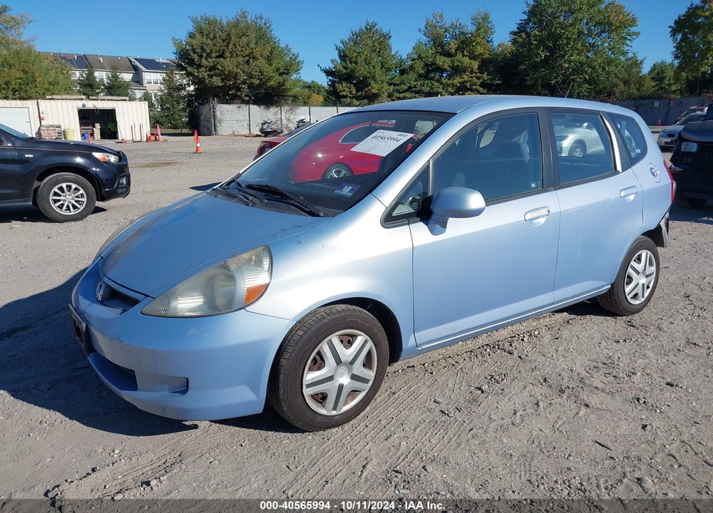 2008 HONDA FIT VIN: JHMGD384X8S066016