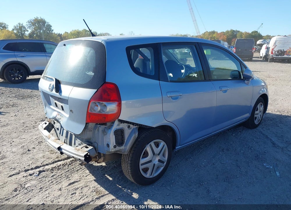 2008 HONDA FIT VIN: JHMGD384X8S066016
