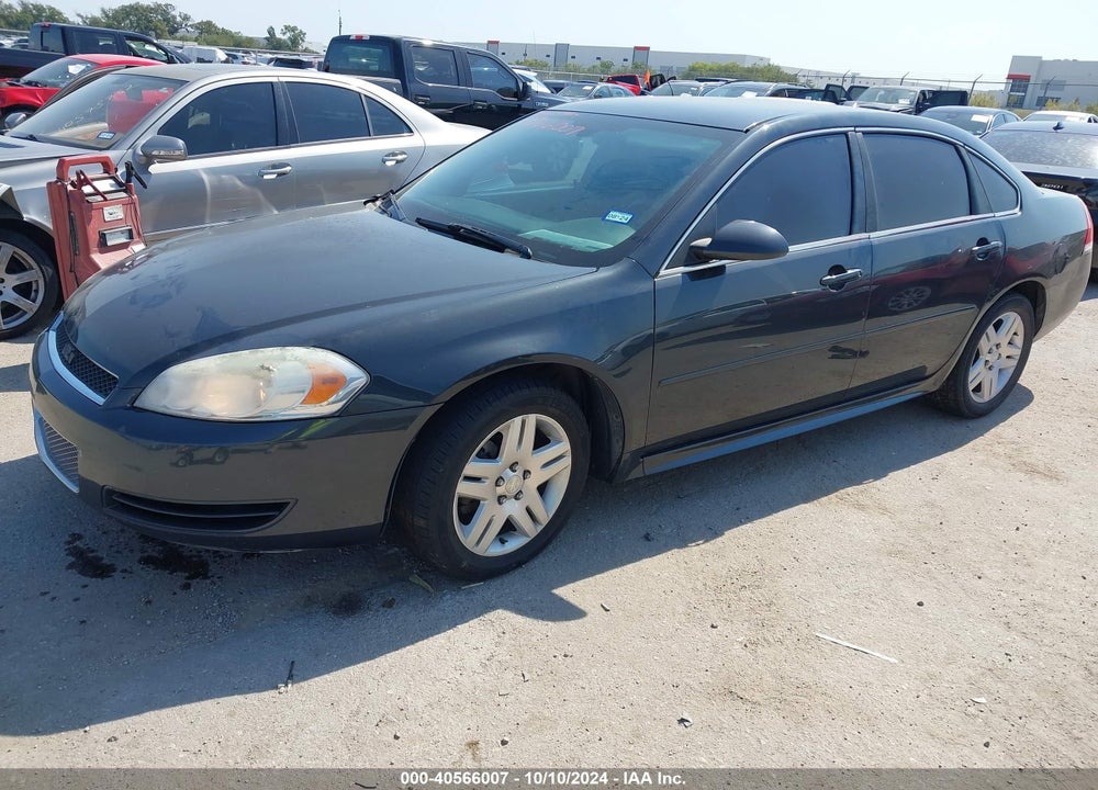 2012 CHEVROLET IMPALA LT VIN: 2G1WG5E37C1286775