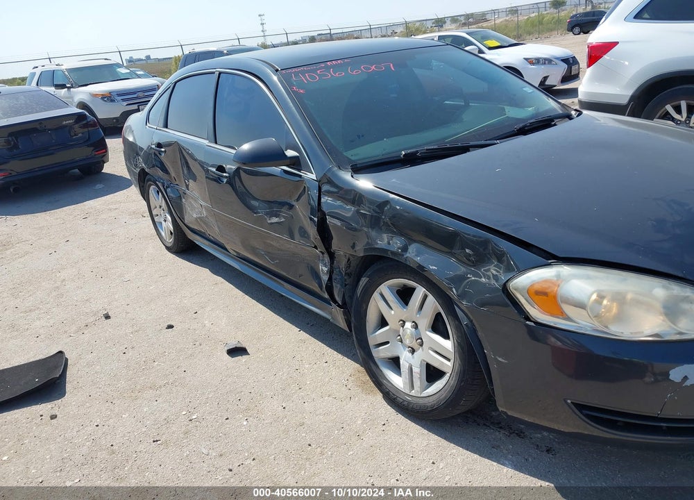 2012 CHEVROLET IMPALA LT VIN: 2G1WG5E37C1286775